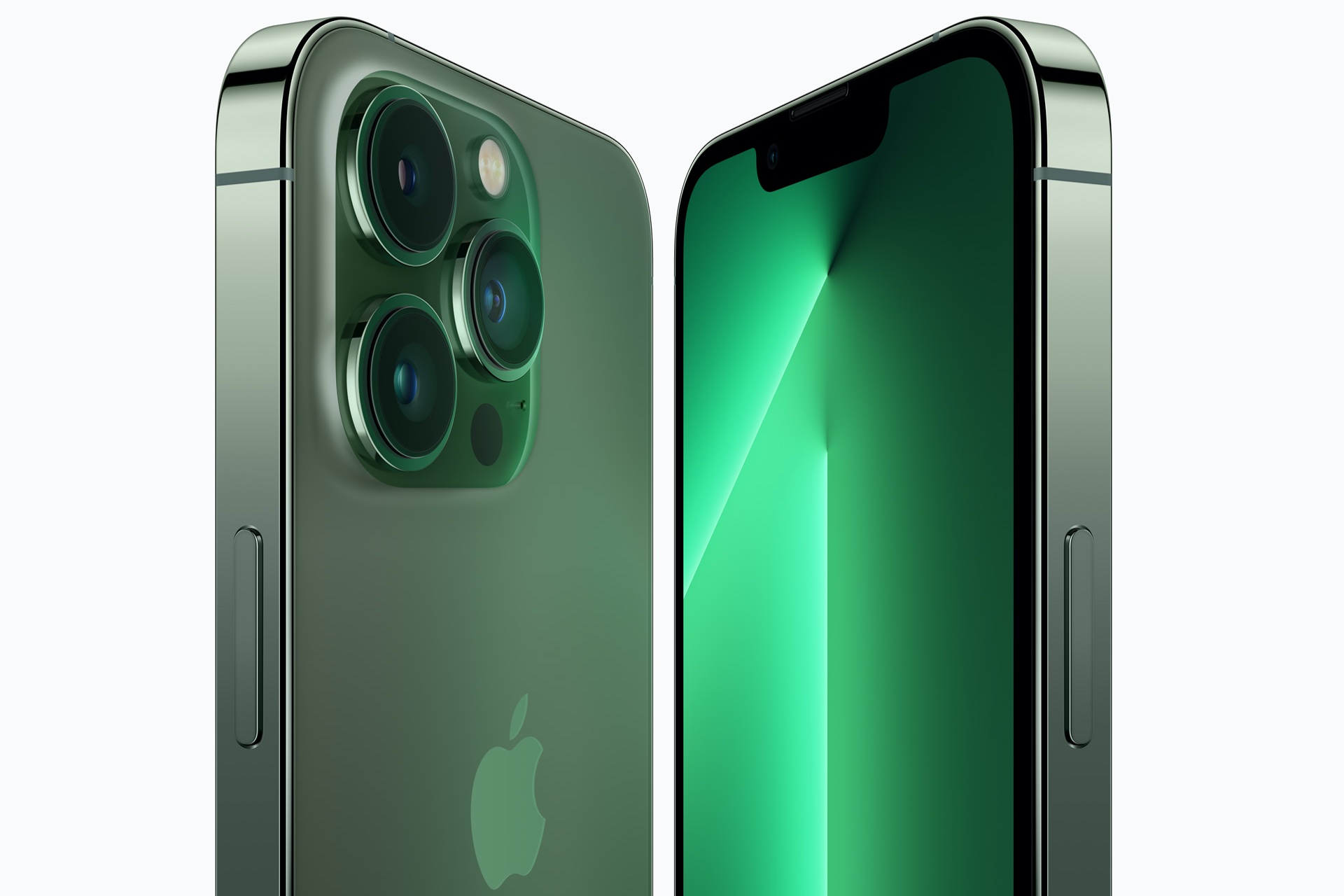 The iPhone 13 and iPhone 13 Pro now in stunning green finishes
