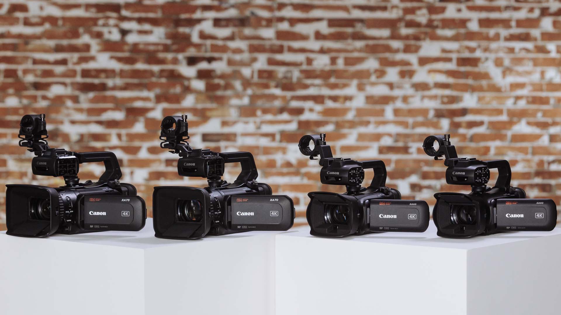 Canon launches five versatile 4K camcorders